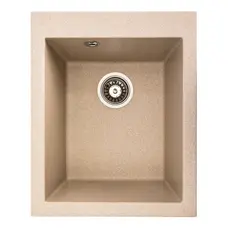 Гранитная мойка для кухни Platinum 4150 SOKIL матовая (сафари)