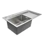 Кухонна мийка Platinum Handmade 780х430х220 L (товщина 3,0/1,5 мм корзина та дозатор в комплекті)