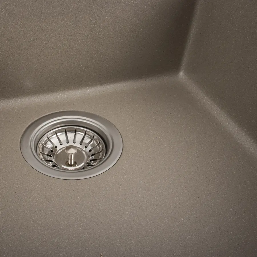 Гранітна мийка для кухні Platinum 5149 FIESTA матовий Титан