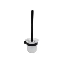 Йоржик для унітазу чорний Platinum 5510 PL (скло та алюміній)