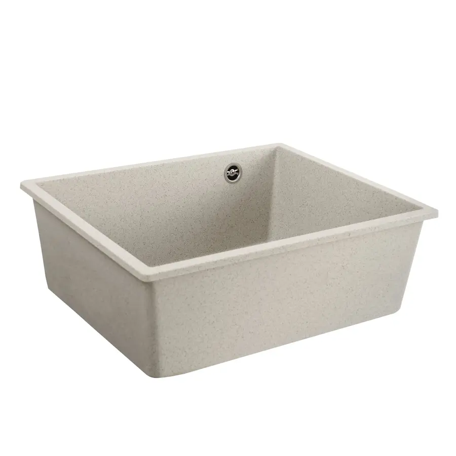 Гранитная мойка для кухни Platinum 5444 OASIS матовая Топаз