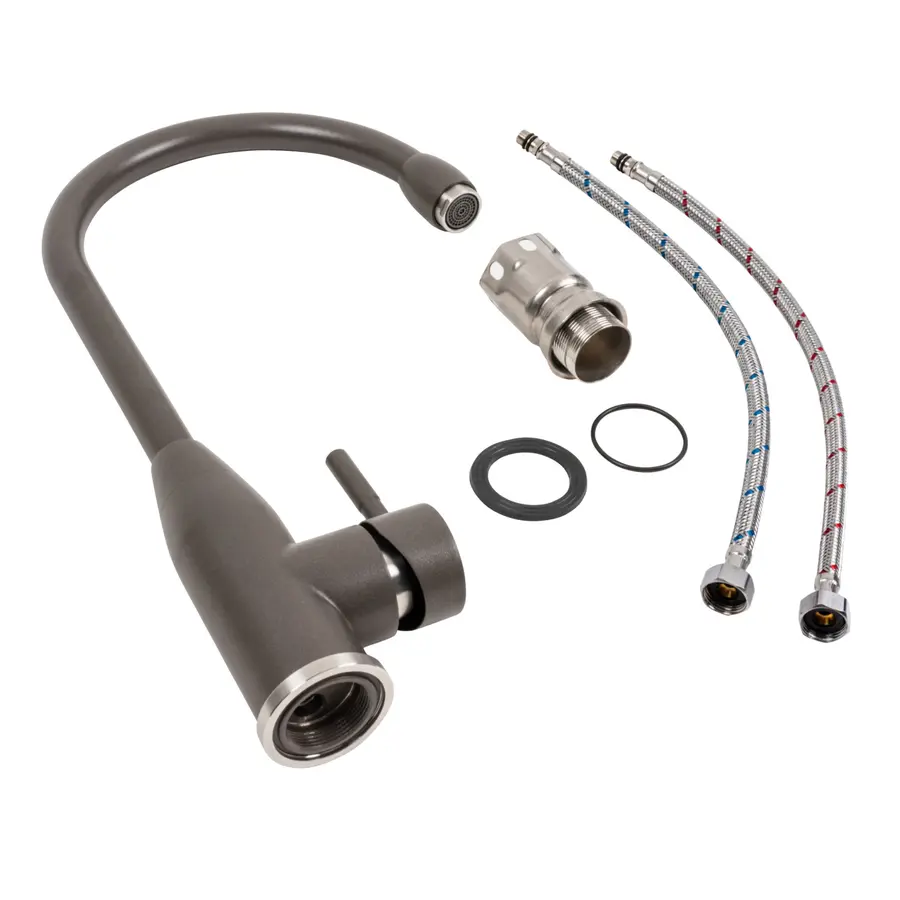 Змішувач кухонний Platinum 26 FHP (7456) Темна скеля