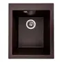 Гранітна мийка для кухні Platinum 4150 SOKIL матова Шоколад