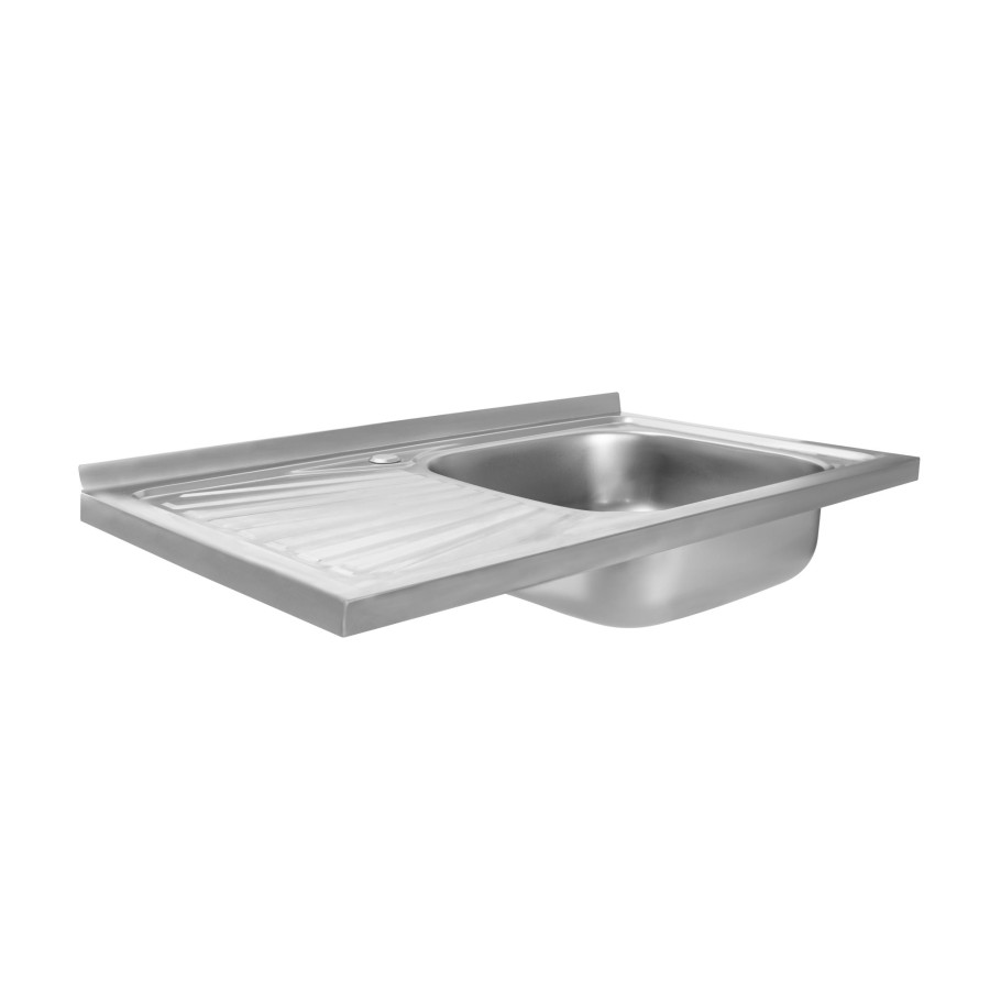 Кухонна мийка з нержавіючої сталі Platinum САТИН 8050 R (0,7/160 мм)