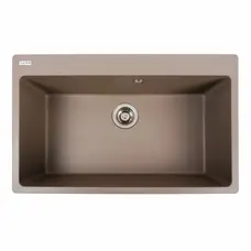Гранітна мийка для кухні Platinum 7850 Bogema матова Дюна