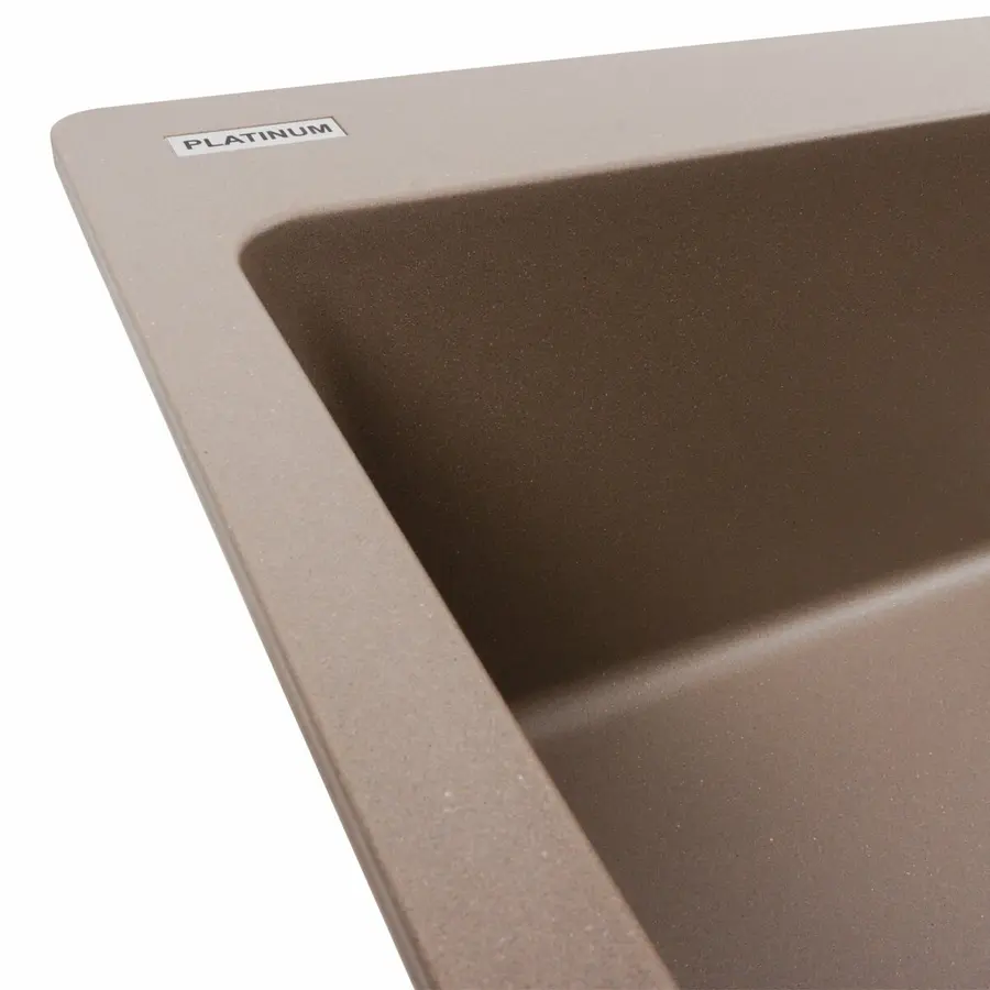 Гранітна мийка для кухні Platinum 7850 Bogema матова Дюна