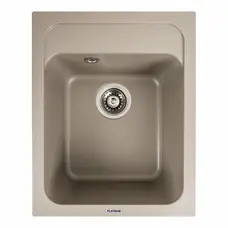 Гранитная мойка для кухни Platinum 4050 KORRADO матовый Титан
