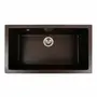 Гранітна мийка для кухні Platinum 7945 Paruana матова Темна скеля