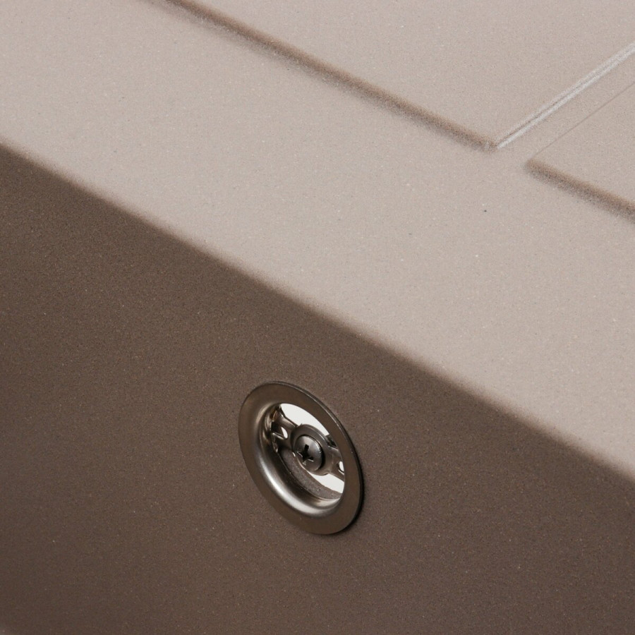 Гранитная мойка для кухни Platinum 7950 Selena матовая Дюна