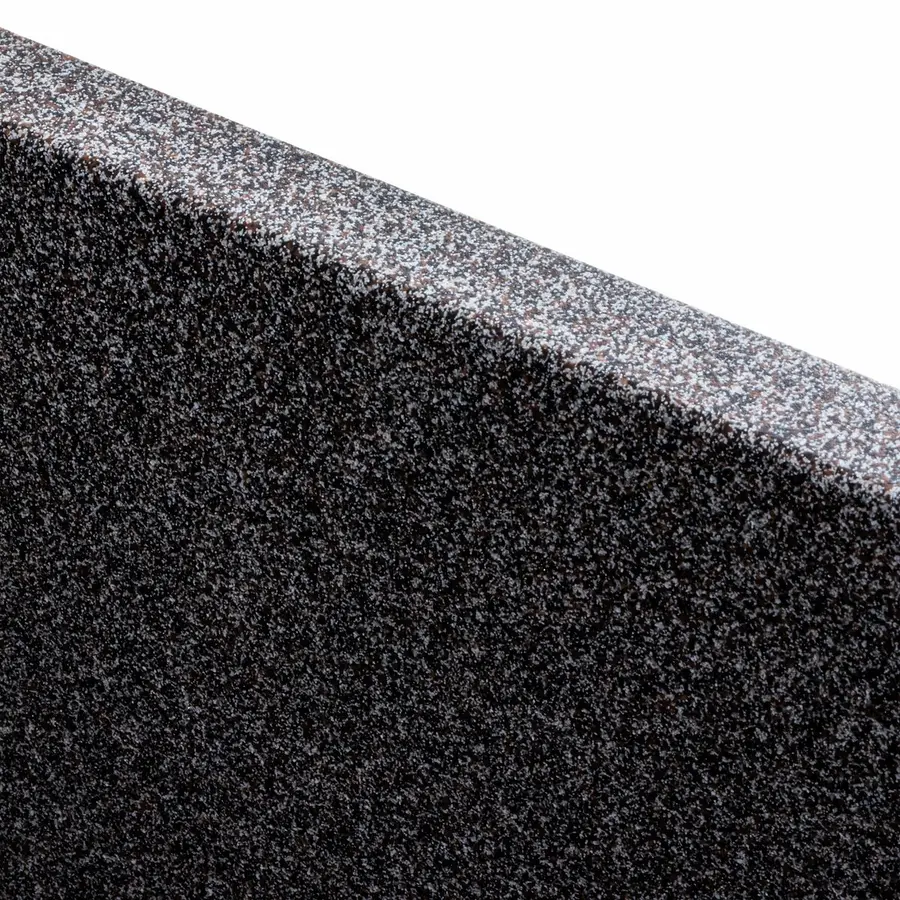 Гранітна мийка для кухні Platinum 4040 RUBA матовий мікс