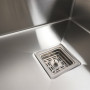 Кухонна мийка 78*50С R нержавійка Platinum Handmade (поглиблена полиця, 3.0/1.0 мм)