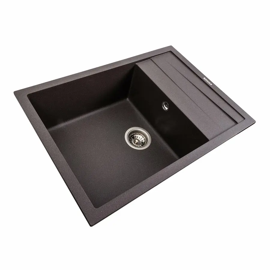 Кухонная мойка гранитная матовая 7050 CASCADA Platinum Гренадин