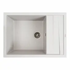 Кухонная мойка гранитная матовая 7050 CASCADA Platinum Топаз