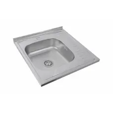 Кухонна мийка з нержавіючої сталі Valeso САТИН 6060 L (0,7/160 мм)