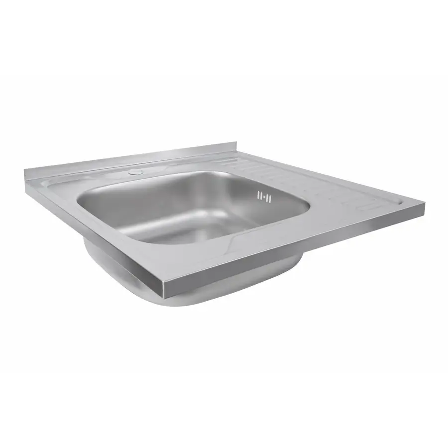 Кухонна мийка з нержавіючої сталі Valeso САТИН 6060 L (0,7/160 мм)