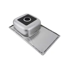 Кухонна мийка з нержавіючої сталі прямокутна Valeso САТИН 7848 (0,8/180 мм)