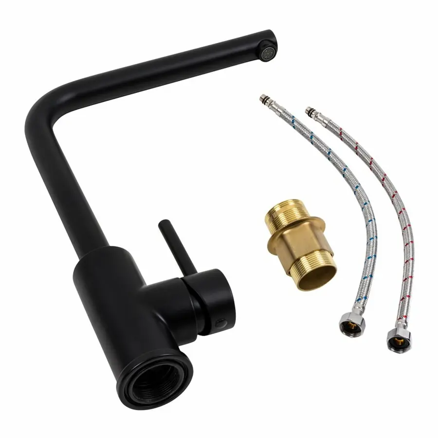 Кухонний змішувач VALESO P681 чорний