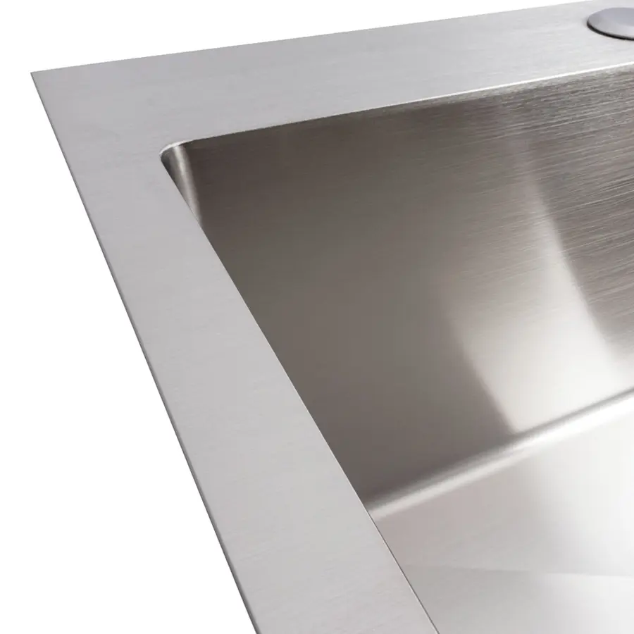 Кухонная мойка 50*40 нержавейка Valeso Handmade (3,0/0,8)