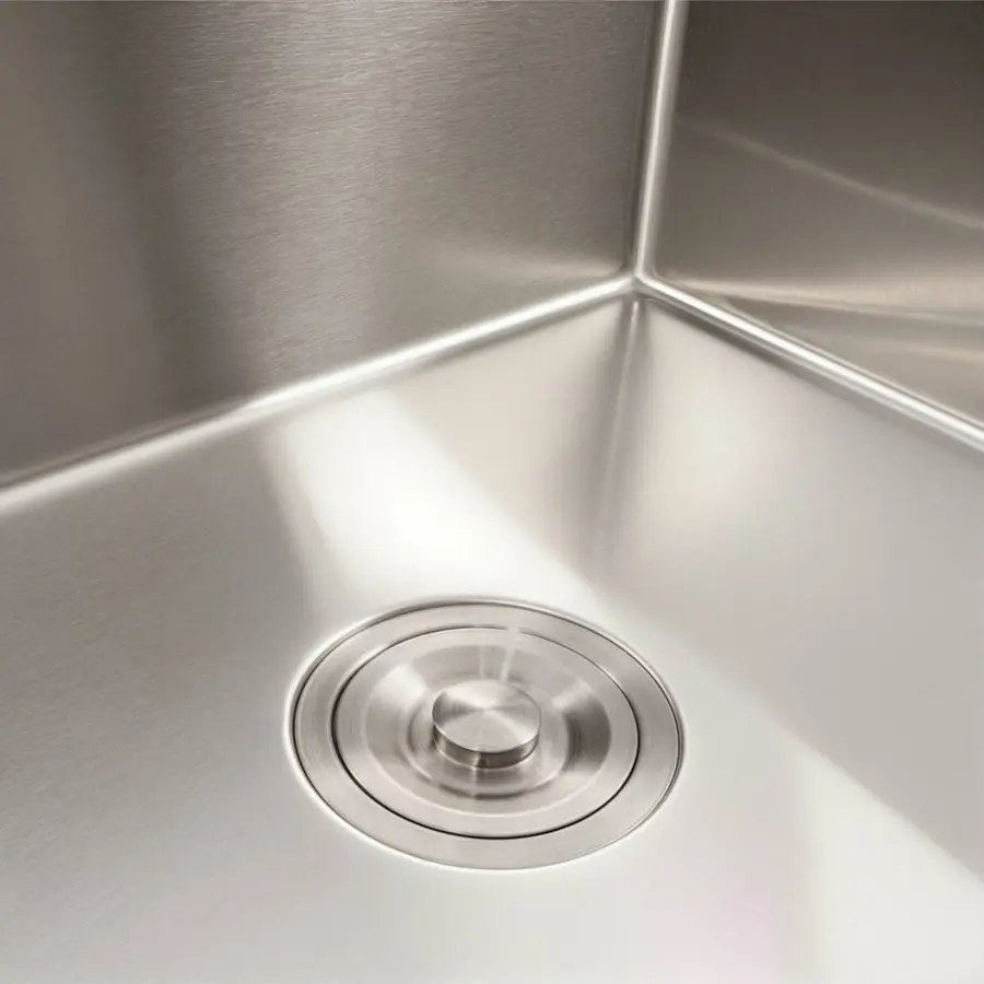 Кухонна мийка нержавійка 60*50 VALESO Handmade ECN (2,0/0,5)