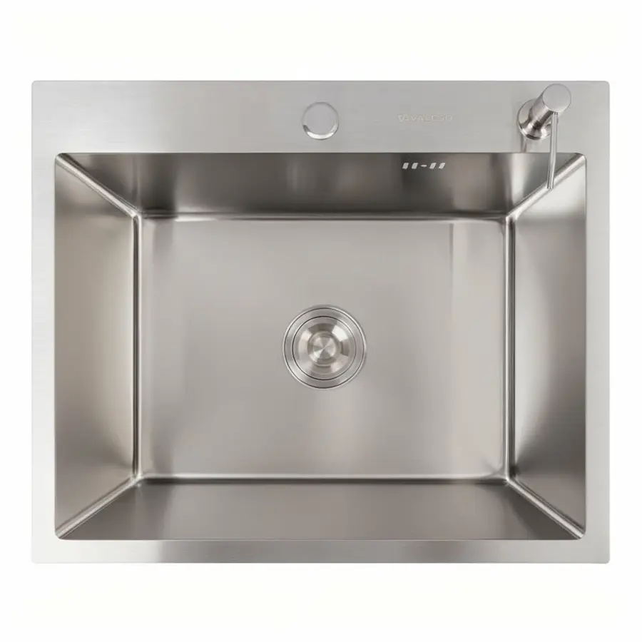 Кухонна мийка нержавійка 60*50 VALESO Handmade ECN (2,0/0,5)