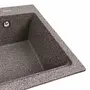 Гранитная мойка для кухни VALESO NIKA 7545 матовая Микс