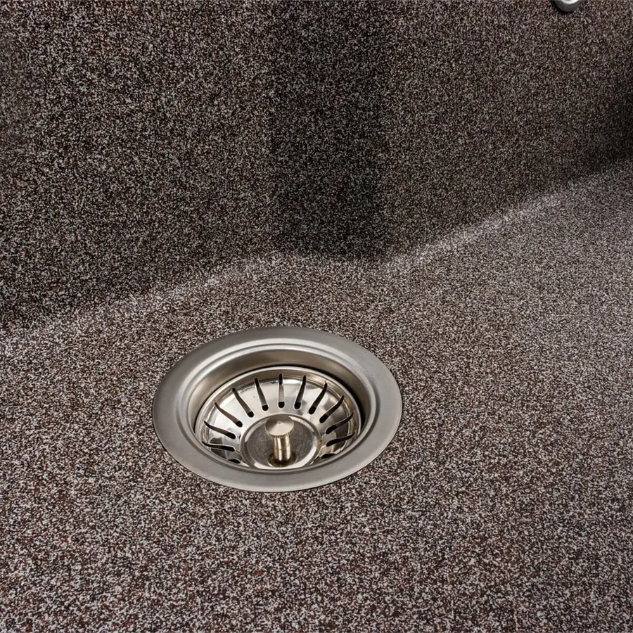 Гранитная мойка для кухни VALESO NIKA 7545 матовая Микс