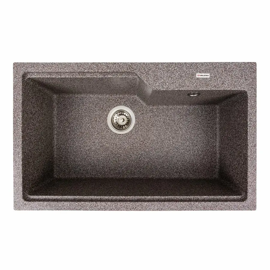 Гранитная мойка для кухни VALESO NIKA 7545 матовая Микс