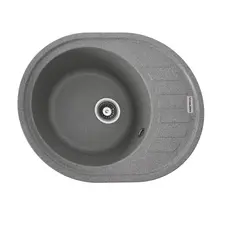 Гранитная мойка для кухни VALESO 6250 SOUL матовая Серая