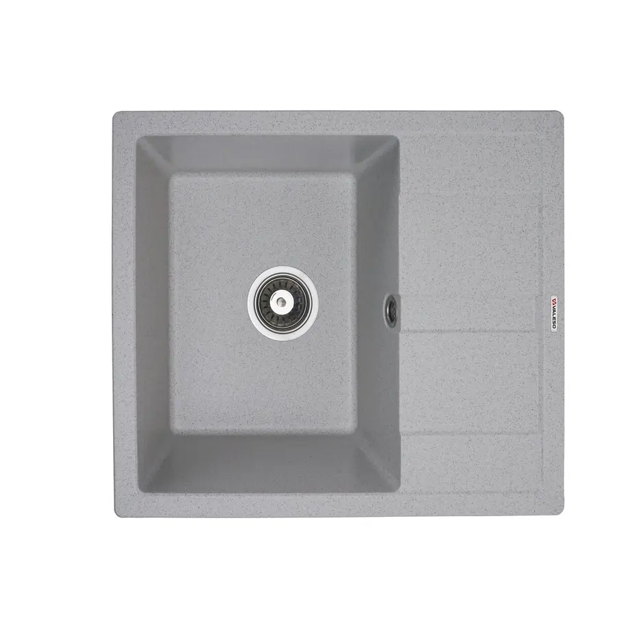 Гранітна мийка для кухні VALESO ARIA 5851 матова Топаз