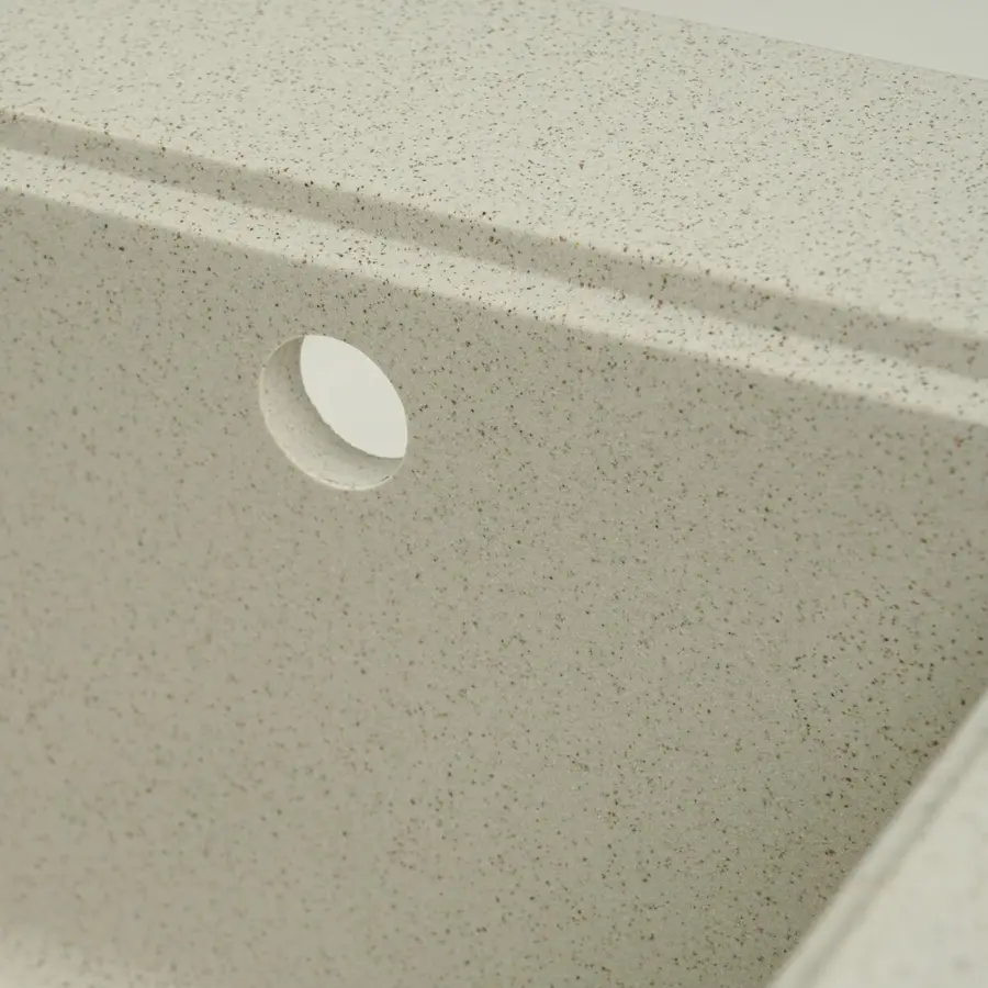 Гранітна мийка для кухні VALESO VESTA 5852 матова Топаз