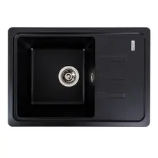 Гранитная мойка для кухни VALESO LIANA 6243 матовая Черная