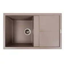 Гранітна мийка для кухні VALESO SELENA 7950 матова Дюна