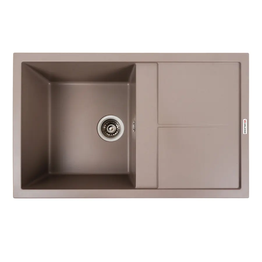 Гранітна мийка для кухні VALESO SELENA 7950 матова Дюна