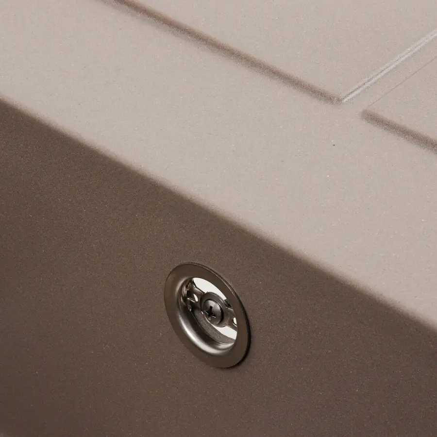 Гранітна мийка для кухні VALESO SELENA 7950 матова Дюна