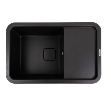 Гранитная мойка для кухни VALESO 7850 CUBE матовый Морион
