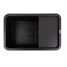 Гранітна мийка для кухні VALESO CUBE 7850 матова Моріон