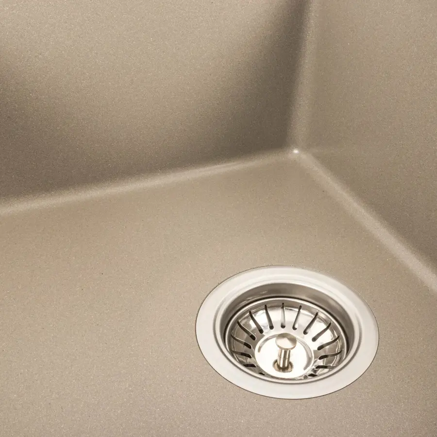 Гранітна мийка для кухні VALESO ARIA 5851 матова Титан