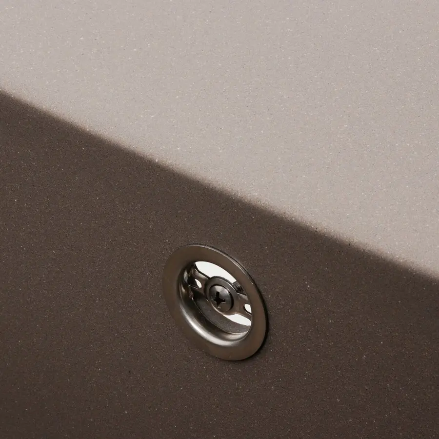 Гранітна мийка для кухні VALESO CUBE 7850 матова Дюна