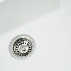 Гранітна мийка для кухні VALESO OASIS 5444 матова Білосніжна