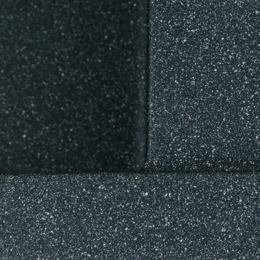 Гранітна мийка для кухні VALESO LOTOS 6550 матова Антрацит