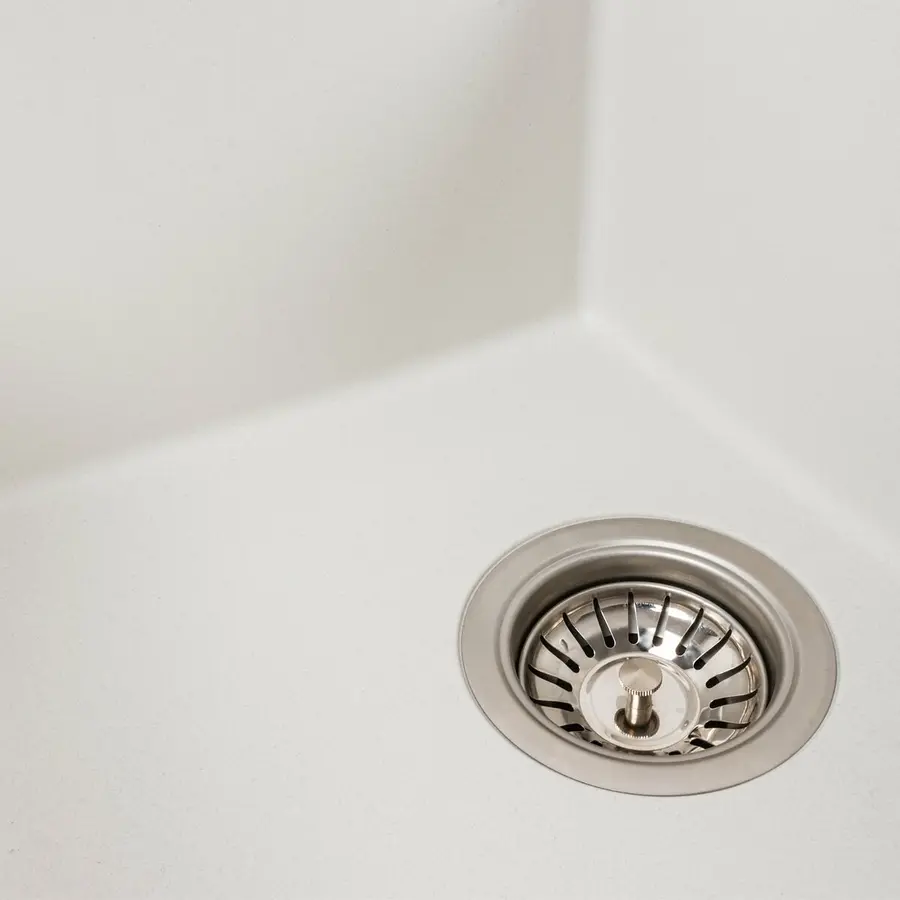 Гранитная мойка для кухни VALESO SOLID 7843 матовая Белоснежная