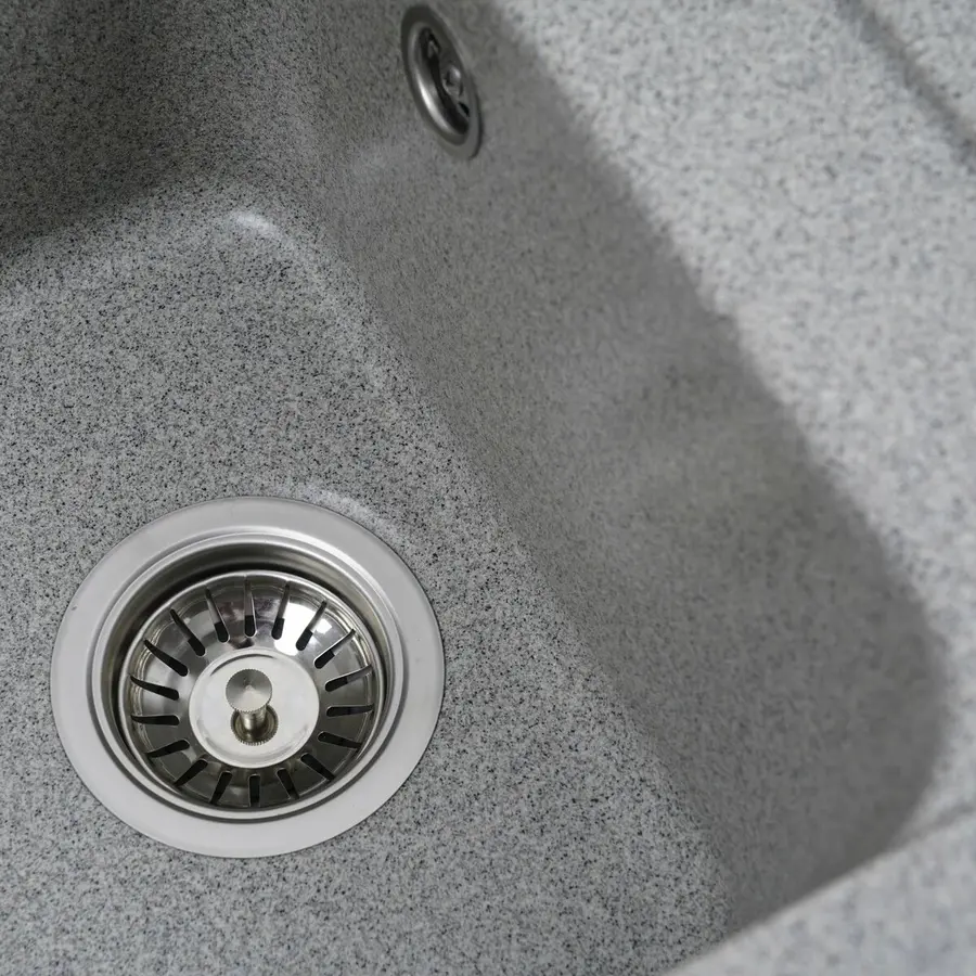 Гранитная мойка для кухни VALESO KORRADO 4050 матовая Серая