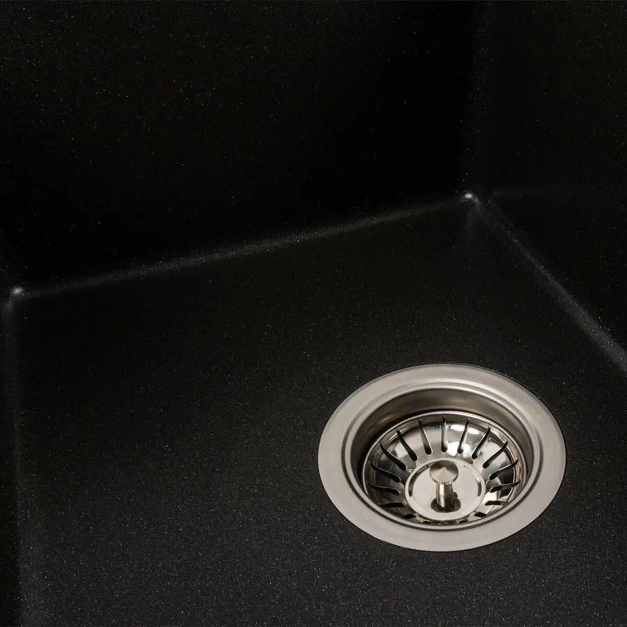 Гранітна мийка для кухні VALESO ARIA 5851 матова Моріон