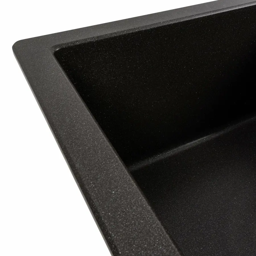 Гранітна мийка для кухні VALESO ARIA 5851 матова Моріон