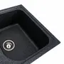 Гранитная мойка для кухни VALESO EQUATORIA 7950 матовая Графит