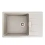 Гранитная мойка для кухни VALESO ROMA 7850 матовая Серая
