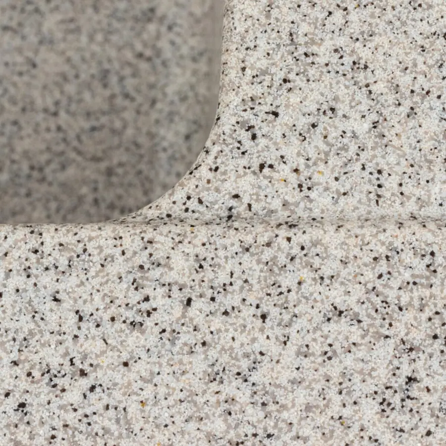 Гранитная мойка для кухни VALESO ROMA 7850 матовая Серая