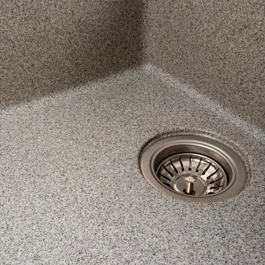 Гранитная мойка для кухни VALESO ROMA 7850 матовая Серая