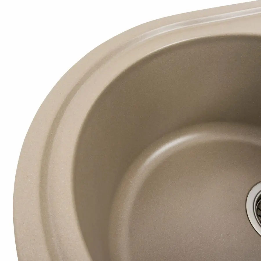 Гранітна мийка для кухні VALESO LIRA 7750 матова Титан