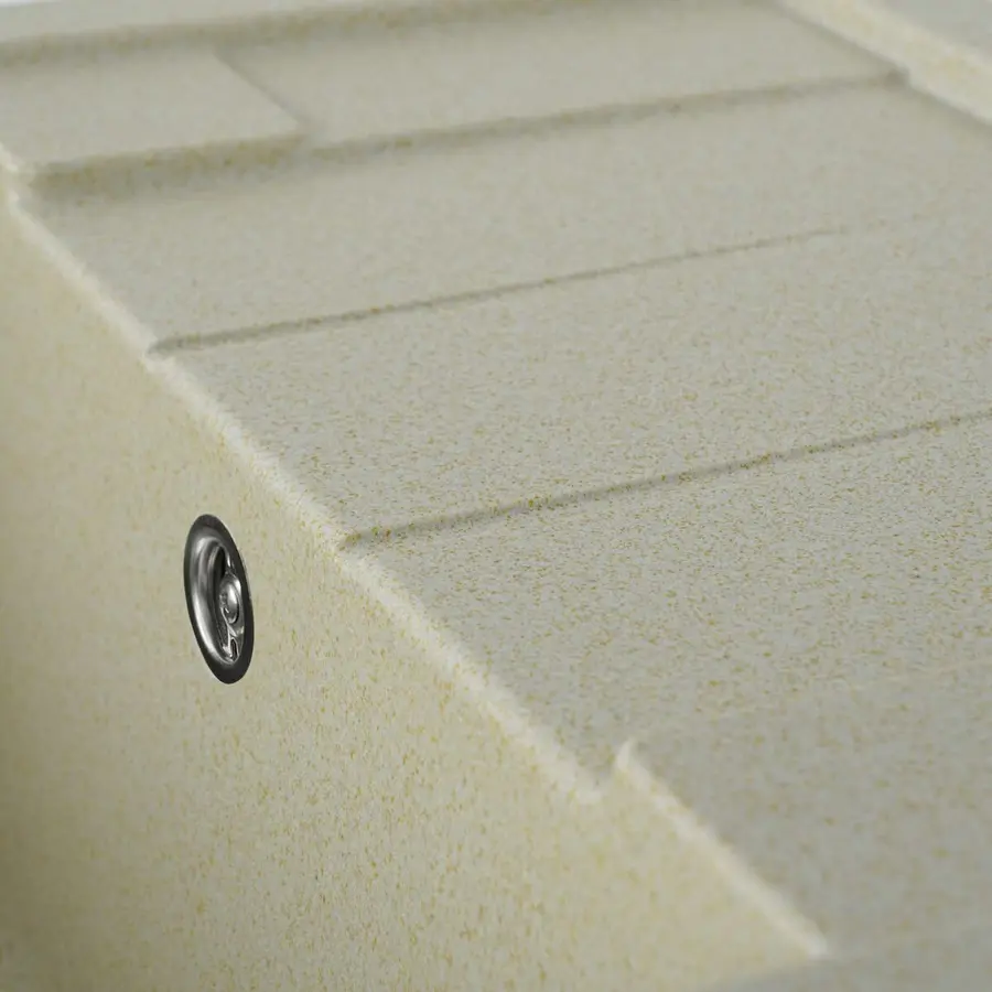 Гранітна мийка для кухні VALESO INTENSO 6550 матова Пісок